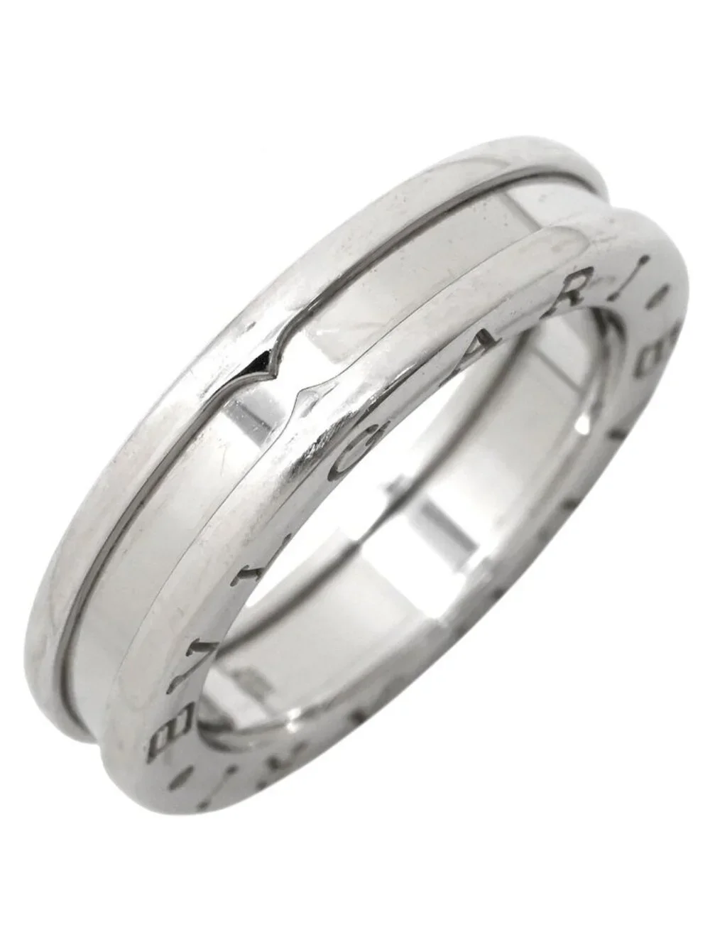 Bvlgari Ring XS White Gold 54 18k Band